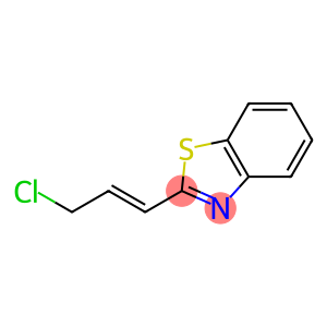 Benzothiazole, 2-(3-chloro-1-propenyl)-, (E)- (9CI)