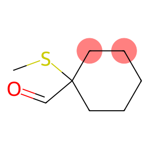 Cyclohexanecarboxaldehyde, 1-(methylthio)- (9CI)