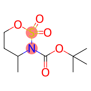 1,2,3-Oxathiazine-3(4H)-carboxylic acid, dihydro-4-methyl-, 1,1-dimethylethyl ester, 2,2-dioxide