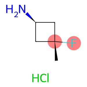 trans-3-fluoro-3-methyl-cyclobutanamine