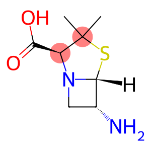 4-Thia-1-azabicyclo[3.2.0]heptane-2-carboxylicacid,6-amino-3,3-dimethyl-,(2S,5R,6R)-(9CI)