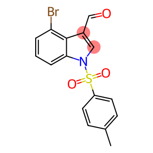 4-bromo-1-(4-methylphenyl)sulfonylindole-3-carbaldehyde