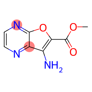 Furo[2,3-b]pyrazine-6-carboxylic acid, 7-amino-, methyl ester (9CI)