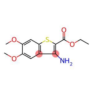 Ethyl 3-amino-5,6-dimethoxybenzo[b]thiophene-2-carboxylate