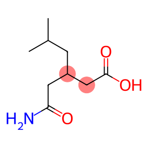 Hexanoic acid, 3-(2-amino-2-oxoethyl)-5-methyl-