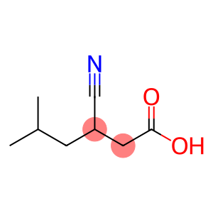 3-Cyano-5-methylhexanoic Acid