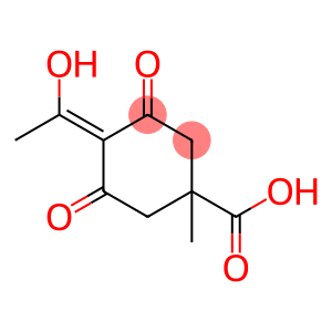 4-ACETYL-3,5-DIOXO-1-METHYLCYCLOHEXANECARBOXYLIC ACID