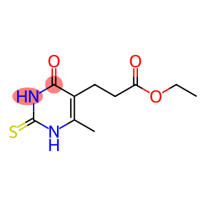 ethyl 3-(4-hydroxy-6-methyl-2-sulfanylpyrimidin-5-yl)propanoate