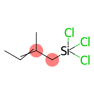 Trichloro(2-methyl-2-butenyl)silane