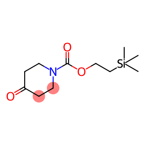 1-Piperidinecarboxylic acid, 4-oxo-, 2-(trimethylsilyl)ethyl ester