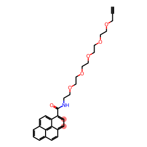Pyrene-PEG5-propargyl