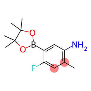 (5-AMINO-2-FLUORO-4-METHYLPHENYL)BORONIC ACID PINACOL ESTER