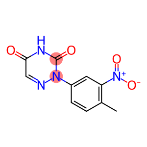 1,2,4-Triazine-3,5(2H,4H)-dione, 2-(4-methyl-3-nitrophenyl)-