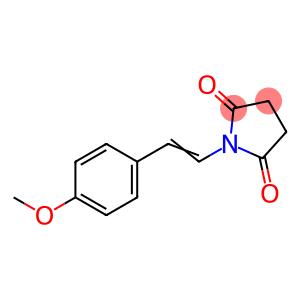 N-(2-(4-Methoxyphenyl)ethenyl)-pyrrolidin-2,5-dione