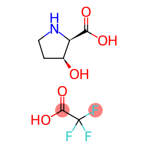 (2R,3S)-2-羧基-3-羟基吡咯烷-1- 2,2,2-三氟乙酸盐