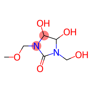 4,5-dihydroxy-1-(hydroxymethyl)-3-(methoxymethyl)imidazolidin-2-one