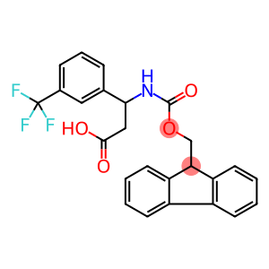 3-(9H-fluoren-9-ylmethoxy)carbonyl]amino}-3-(3-trifluoromethyl-phenyl)-propanoic acid