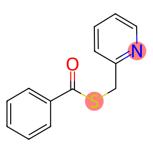 S-(2-pyridinylmethyl) benzenecarbothioate