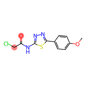 2-Chloro-N-[5-(4-methoxyphenyl)-1,3,4-thiadiazol-2-yl]acetamide