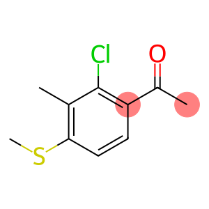 Ethanone, 1-[2-chloro-3-methyl-4-(methylthio)phenyl]-