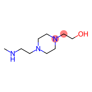 1-Piperazineethanol,4-[2-(methylamino)ethyl]-(9CI)