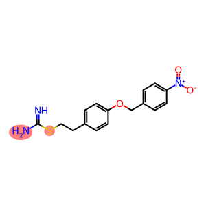 2-[4-[(4-Nitrophenyl)methoxy]phenyl]ethyl Ester Carbamimidothioic Acid