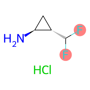 Cyclopropanamine, 2-(difluoromethyl)-, hydrochloride (1:1), (1S,2S)-