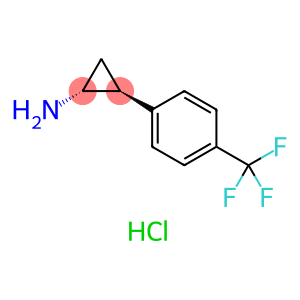 Cyclopropanamine, 2-[4-(trifluoromethyl)phenyl]-, hydrochloride (1:1), (1R,2S)-