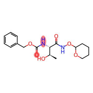 benzyl (2S,3R)-3-hydroxy-1-oxo-1-(tetrahydro-2H-pyran-2-yloxyamino)butan-2-ylcarbamate