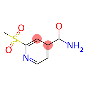 2-(Methylsulfonyl)isonicotinamide