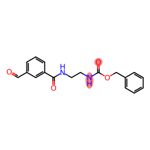 [2-(3-ForMyl-benzoylaMino)-ethyl]-carbaMic acid benzyl ester