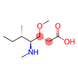 Heptanoic acid, 3-methoxy-5-methyl-4-(methylamino)-, (3R,4S,5S)-