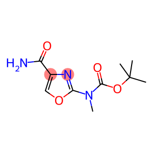 TERT-BUTYL (4-CARBAMOYLOXAZOL-2-YL)METHYLCARBAMATE