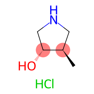 3-Pyrrolidinol, 4-methyl-, hydrochloride (1:1), (3S,4R)-