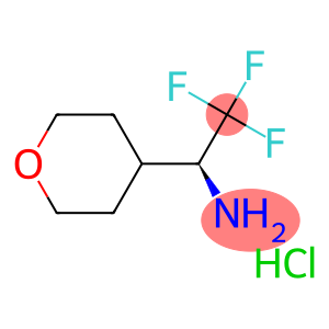 (S)-2,2,2-TRIFLUORO-1-(TETRAHYDRO-2H-PYRAN-4-YL)ETHANAMINE HCL