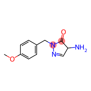 4-amino-1-(4-methoxybenzyl)-1H-pyrazol-5(4H)-one