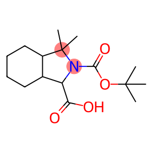 2-(叔丁氧羰基)-3,3-二甲基八氢-1H-异吲哚-1-羧酸