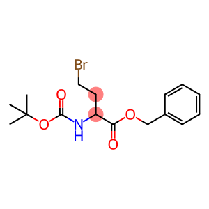 Butanoic acid, 4-bromo-2-[[(1,1-dimethylethoxy)carbonyl]amino]-, phenylmethyl ester