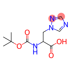 2-([(TERT-BUTOXY)CARBONYL]AMINO)-3-(1H-1,2,4-TRIAZOL-1-YL)PROPANOIC ACID