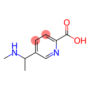 5-[1-(METHYLAMINO)ETHYL]PYRIDINE-2-CARBOXYLIC ACID