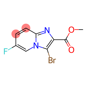 methyl 3-bromo-6-fluoroimidazo[1,2-a]pyridine-2-carboxylate