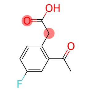 2-(2-乙酰基-4-氟苯基)乙酸