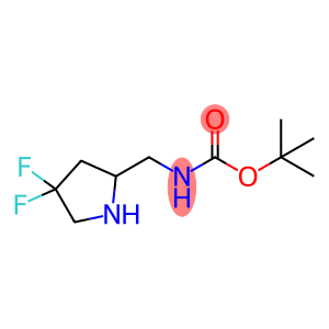 tert-butylN-[(4,4-difluoropyrrolidin-2-yl)methyl]carbamate