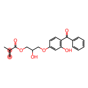 3-(4-benzoyl-3-hydroxyphenoxy)-2-hydroxypropyl methacrylate