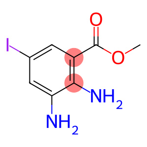 Benzoic acid, 2,3-diamino-5-iodo-, methyl ester