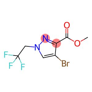 4-溴-1-(2,2,2-三氟乙基)-1H-吡唑-3-羧酸甲酯