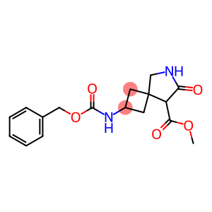 6-Azaspiro[3.4]octane-8-carboxylic acid, 7-oxo-2-[[(phenylmethoxy)carbonyl]amino]-, methyl ester