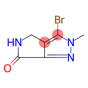 3-Bromo-2-methyl-4,5-dihydropyrrolo[3,4-c]pyrazol-6(2H)-one