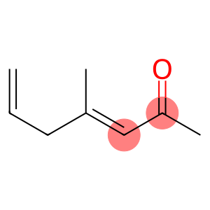 3,6-Heptadien-2-one, 4-methyl-, (E)- (9CI)