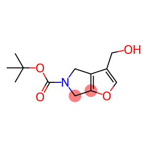 叔-丁基 3-(羟甲基)-4H-呋喃并[2,3-C]吡咯-5(6H)-甲酸基酯